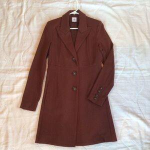 CAbi The Boss Blazer and Blouse Combo SZ XS to SZ 6 Maroon